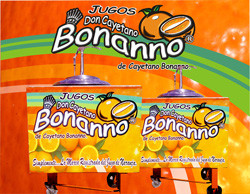 Jugueras de Jugos Bonanno para eventos